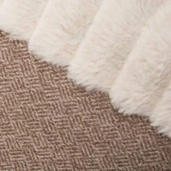 Scruffs Ellen Donut - Warme Hondenmand Van Imitatiebont - Kleur Grijs, Roze Of Bruin - Maat M Of L - Kleur: Grijs, Maat: Medium -Honden Huis Winkel 1200x1200 915