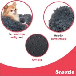 Snoozle Hondenmand - Zacht En Luxe Hondenkussen - Wasbaar - Fluffy - Hondenmanden - 80cm - Grijs 12 Snoozle Hondenmand - Zacht En Luxe Hondenkussen - Wasbaar - Fluffy - Hondenmanden - 80cm - Grijs -Honden Huis Winkel 1200x1200 930