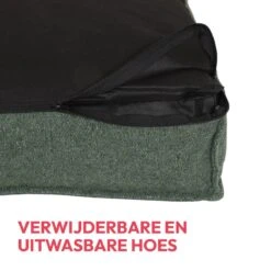 Snoozle Orthopedische Hondenmand - Zacht En Luxe Hondenkussen - Hondenbed - Wasbaar - Hondenmanden - 100 X 70 Cm - Groen -Honden Huis Winkel 1200x1200 979