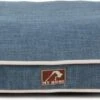 Beau&Bess Hondenkussen Hondenbed 90 X 60 Cm Piping Blauw