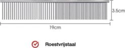 Merkloos Anti-Klit- Kam - Haarverwijderaar Voor Huisdieren - Pijnloos - Roestvrijstaal - Huisdiervriendelijk -Honden Huis Winkel 1200x468