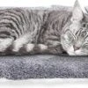 Nobleza Benchkussen - Dierenkussen - Hondenkussen - Kattenkussen - Benchmat - Dierenmat - Hondenmat - Kattenmat - Grijs - Maat S