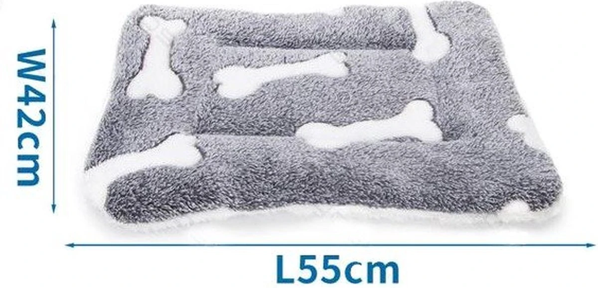 Nobleza Benchkussen - Dierenkussen - Hondenkussen - Kattenkussen - Benchmat - Dierenmat - Hondenmat - Kattenmat - Grijs - Maat S 5 Nobleza Benchkussen - Dierenkussen - Hondenkussen - Kattenkussen - Benchmat - Dierenmat - Hondenmat - Kattenmat - Grijs - Maat S - Afbeelding 5