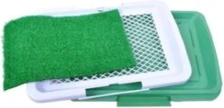 Hondentoilet Kunstgras - 3 Laags - 46 X 33 X 6cm - Puppy Pads - Zindelijkheidstraining Hond - Training Pads Puppy - Hondenmat -Honden Huis Winkel 1200x579