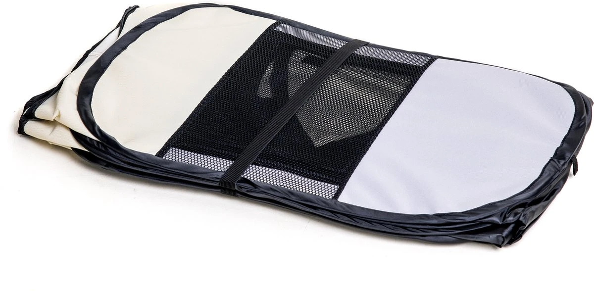 Dogs&Co Puppyren Opvouwbaar Grijs 90x90x60cm In Handige Draagtas 7 Dogs&Co Puppyren Opvouwbaar Grijs 90x90x60cm In Handige Draagtas - Afbeelding 7