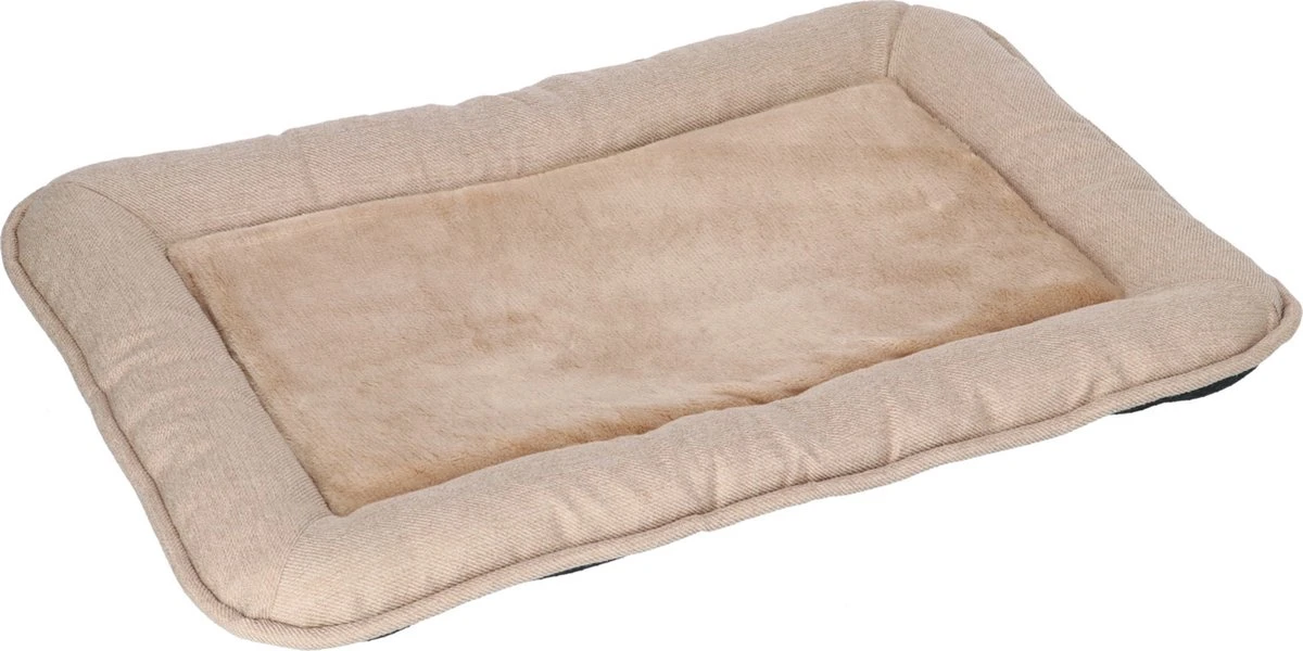 Adori Benchmat Dublin - Hondenbenchkussen - Bruin 61x43 Cm 2 Adori Benchmat Dublin - Hondenbenchkussen - Bruin 61x43 Cm - Afbeelding 2