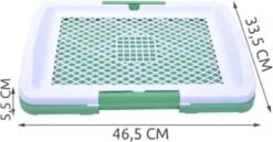 Hondentoilet Kunstgras - 3 Laags - 46 X 33 X 6cm - Puppy Pads - Zindelijkheidstraining Hond - Training Pads Puppy - Hondenmat -Honden Huis Winkel 1200x626 4