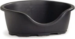 Strong Hondenmand Hondenbed Kunststof PVC 77 Cm Zwart