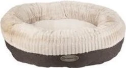 Scruffs Ellen Donut - Warme Hondenmand Van Imitatiebont - Kleur Grijs, Roze Of Bruin - Maat M Of L - Kleur: Grijs, Maat: Medium -Honden Huis Winkel 1200x653 1