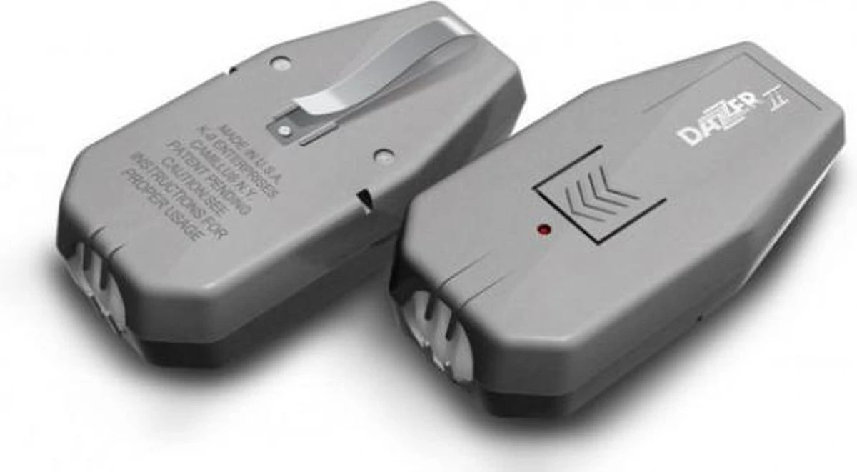 DAZER II ULTRASONE DRAAGBARE HONDEN VERJAGER / VERDRIJVER 3 DAZER II ULTRASONE DRAAGBARE HONDEN VERJAGER / VERDRIJVER - Afbeelding 3