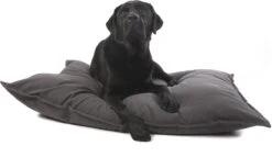 Lex & Max Tivoli - Hondenkussen - Rechthoek - 100x70cm - Grijs -Honden Huis Winkel 1200x695 2