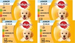 Pedigree Pouch Junior Multipack - Hondenvoer - 4 X 12x100 G -Honden Huis Winkel 1200x701 1
