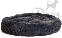 Fluffy Donut Antracite 100 Cm (L) Dogs&Co -Honden Huis Winkel 1200x736