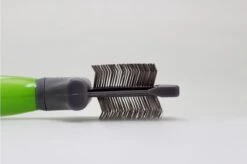 Moser Premium Slicker Borstel - Hondenvachtborstel - Groen Grijs -Honden Huis Winkel 1200x799