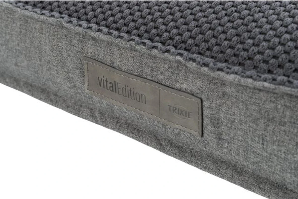 Trixie Hondenmand Vital Eliano Grijs - 90X60 CM 5 Trixie Hondenmand Vital Eliano Grijs - 90X60 CM - Afbeelding 5