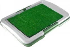 Hondentoilet Kunstgras - 3 Laags - 46 X 33 X 6cm - Puppy Pads - Zindelijkheidstraining Hond - Training Pads Puppy - Hondenmat -Honden Huis Winkel 1200x806