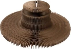 District 70 MAZE 3-in-1 Opvouwbare Kartonnen Kattenmand - Inclusief Catnip Balletje - Voor Slapen, Spelen En Krabben! -Honden Huis Winkel 1200x826