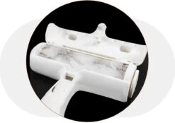 Merkloos Hoogwaardige - Huisdierhaar Verwijderaar - Hondenhaar - Pluizenborstel - Ontharingsborstel - Wit -Honden Huis Winkel 1200x847 1