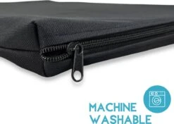 Topmast Waterproof Benchkussen - Nylon - Zwart - 60 X 45 Cm - Benchmat - Benchmatras - Waterafstotend - Hondenkussen 7 Topmast Waterproof Benchkussen - Nylon - Zwart - 60 X 45 Cm - Benchmat - Benchmatras - Waterafstotend - Hondenkussen -Honden Huis Winkel 1200x854 4