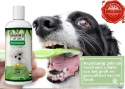 Easy Mondwater Voor Honden - 237 Ml - Tegen Stinkende Adem - Tandplak - Tandsteen - Tandvleesproblemen -Honden Huis Winkel 1200x854 5