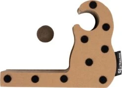 District 70 MAZE 3-in-1 Opvouwbare Kartonnen Kattenmand - Inclusief Catnip Balletje - Voor Slapen, Spelen En Krabben! -Honden Huis Winkel 1200x865 1