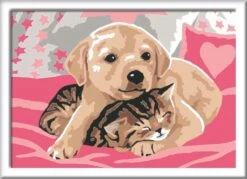 Ravensburger Schilder Op Nummer 3in1 Set Dieren -Honden Huis Winkel 1200x868 1