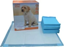 Happy Home Trainingsmat - Zindelijkstraining - 60 Stuks - 60X60 Cm -Honden Huis Winkel 1200x874