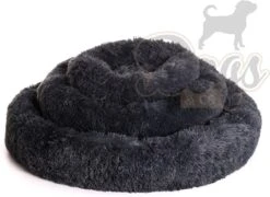 Fluffy Donut Antracite 100 Cm (L) Dogs&Co -Honden Huis Winkel 1200x875