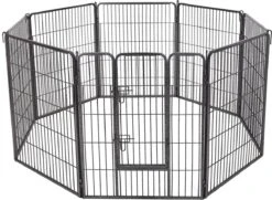 MaxxPet Puppyren - Hondenbench - Hondenren- Puppyren Met 8 Kennelpanelen - Staal -80 X 100 Cm Ø 210 Cm 12 MaxxPet Puppyren - Hondenbench - Hondenren- Puppyren Met 8 Kennelpanelen - Staal -80 X 100 Cm Ø 210 Cm -Honden Huis Winkel 1200x879