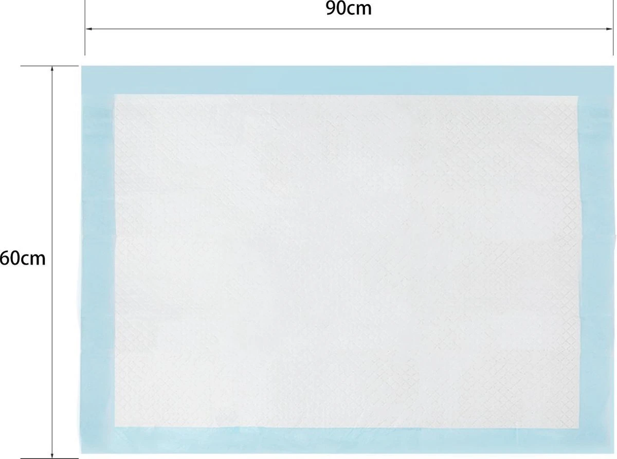 Nobleza 48LXB - Puppy Training Pads - 60 X 90 Cm - Zindelijkheidstraining - 100 Stuks 3 Nobleza 48LXB - Puppy Training Pads - 60 X 90 Cm - Zindelijkheidstraining - 100 Stuks - Afbeelding 3