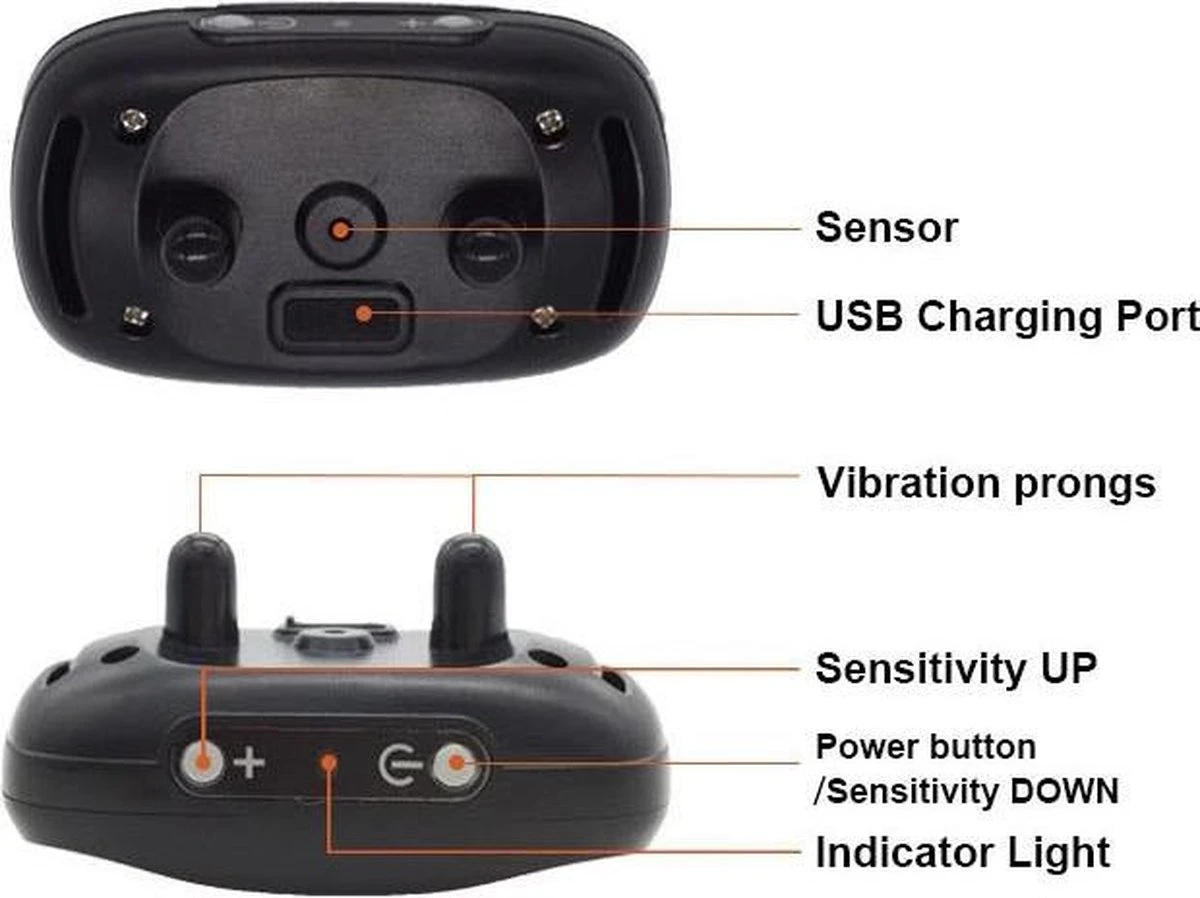 Merkloos Anti Blafband Voor Honden Blafband Anti Blaf Apparaat Blafband Zonder Schok - Diervriendelijk 2 Merkloos Anti Blafband Voor Honden Blafband Anti Blaf Apparaat Blafband Zonder Schok - Diervriendelijk - Afbeelding 2
