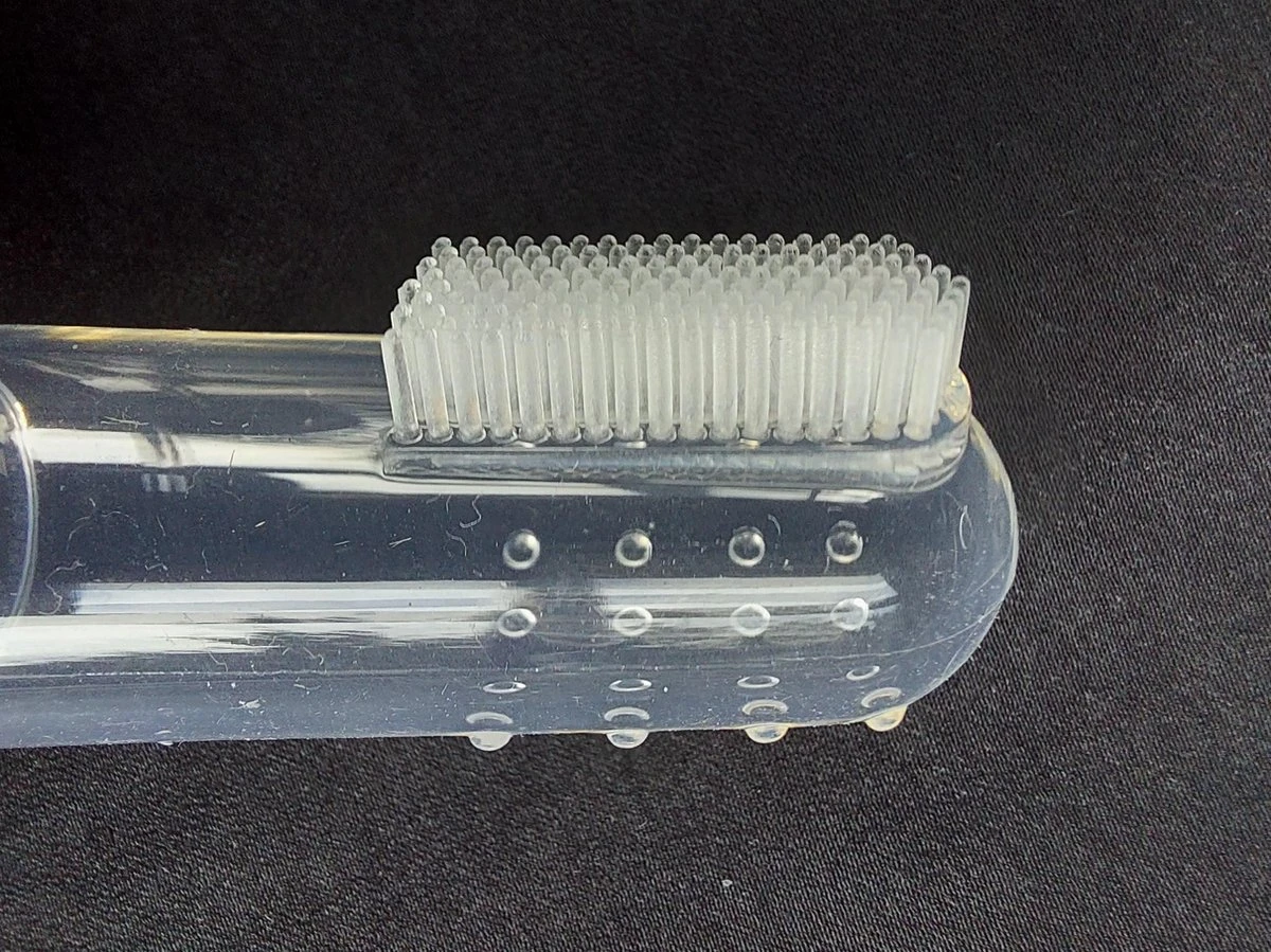 Merkloos Vinger Tandenborstel – 2 X 3 Merkloos Vinger Tandenborstel – 2 X - Afbeelding 3