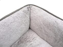 Benzano - Hondenmand - Pluche - Zacht - Wasmachine Wasbaar - Schuimvulling - Grijs/Taupe - 80 CM -Honden Huis Winkel 1200x900 13