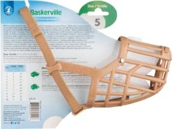 Baskerville Classic Muzzle Muilkorf - Maat 5 -Honden Huis Winkel 1200x902 1