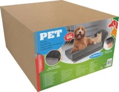 Maxxpro Katten- En Hondenbank - Grijs - Verhoogd Met Houten Poten - Fluweel Materiaal - 90 X 44 X 34 Cm - Huisdieren Tot 80 KG -Honden Huis Winkel 1200x921 2