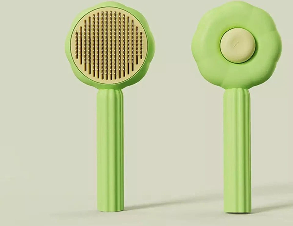 QT Petshop - Haarverwijderaar Voor Huisdieren - Groene Kattenborstel - Furminator Hondenborstel - Anti-Klit - Diervriendelijk - Dierenverzorging 3 QT Petshop - Haarverwijderaar Voor Huisdieren - Groene Kattenborstel - Furminator Hondenborstel - Anti-Klit - Diervriendelijk - Dierenverzorging - Afbeelding 3
