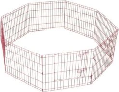 Topmast Puppyren Uitvouwbaar - Roze - 560 Cm Omtrek - 60 Cm Hoog - Opvouwbaar - XL Hondenren - Voor Binnen -Honden Huis Winkel 1200x927 2