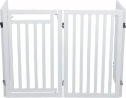 Trixie Hondenhek Met Deur Wit - 60-160 X 81 CM -Honden Huis Winkel 1200x931 1