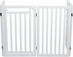 Trixie Hondenhek Met Deur Wit - 60-160 X 81 CM -Honden Huis Winkel 1200x931 2