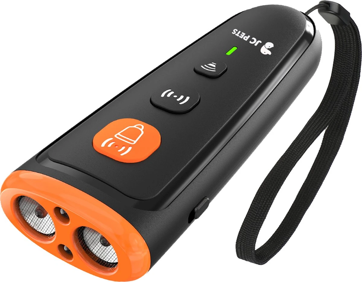 JC Pets Ultrasone Anti Blaf Apparaat Voor Kleine En Grote Honden - Oplaadbaar - Alternatief Anti Blafband Voor Honden - Diervriendelijk & Zonder Schok 1 JC Pets Ultrasone Anti Blaf Apparaat Voor Kleine En Grote Honden - Oplaadbaar - Alternatief Anti Blafband Voor Honden - Diervriendelijk & Zonder Schok