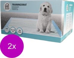 Homestyle Budget Trainingsmat - Zindelijkstraining - 2 X 100 Stuks 58x58 Cm -Honden Huis Winkel 1200x946