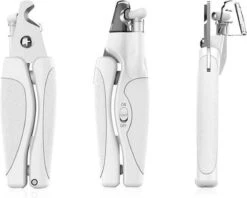 Professionele Oplaadbare LED Licht Nagelknipper, Hond, Kat, Knaagdier, Huisdieren | Dog, Cat, Nail Clipper LED Light, Rechargeable, USB Kabel | Nagelvijl - Nagelschaar Met Vijl, Opvang Van Nagels | Vergrootglas 5x | Extreem Veilig & 100% Effectief -Honden Huis Winkel 1200x960