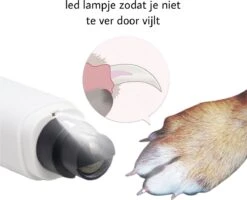 By Fredge® Elektrische Nagelvijl Voor Huisdieren - Nagel Trimmer Hond, Kat En Konijn - Nagelvijl Huisdieren - Nagel Vijl Kat - 100% Veilig - USB Oplaadbaar - Lage Vibratie En Geluid - Draadloos - Wit 10 By Fredge® Elektrische Nagelvijl Voor Huisdieren - Nagel Trimmer Hond, Kat En Konijn - Nagelvijl Huisdieren - Nagel Vijl Kat - 100% Veilig - USB Oplaadbaar - Lage Vibratie En Geluid - Draadloos - Wit -Honden Huis Winkel 1200x970