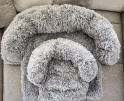 Kussen Voor Hond Of Meerdere Katten | Fluffy Dierenkussen Van Pluche | Kat | Bank | Mand | Hondenmand Of Kattenmand | Hondendeken & Bankbeschermer Max. 20 Kg | Donkergrijs | Maat L -Honden Huis Winkel 1200x980 1