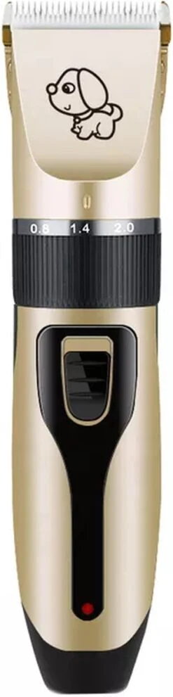 Merkloos Professionele Dierentondeuse - Scheerapparaat Voor Honden En Katten - Trimmer - 4 Opzetstukken - Oplaadbaar - Draadloos - Stil - Verschillende Haar En Vachtlengtes - Haartrimmer - Hondentrimmer - Honden Trimmer - Honden Knippen - Haren Knippen