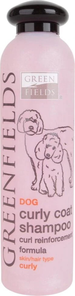 Greenfields - Hondenshampoo Voor Krullende Vacht - Extra Volume En Goede Doorkambaarheid - 270 Ml - Hondenshampoo Krullende Vacht -Honden Huis Winkel 306x1200