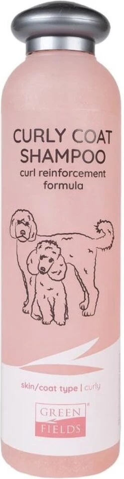 Greenfields - Hondenshampoo Voor Krullende Vacht - Extra Volume En Goede Doorkambaarheid - 270 Ml - Hondenshampoo Krullende Vacht -Honden Huis Winkel 311x1200