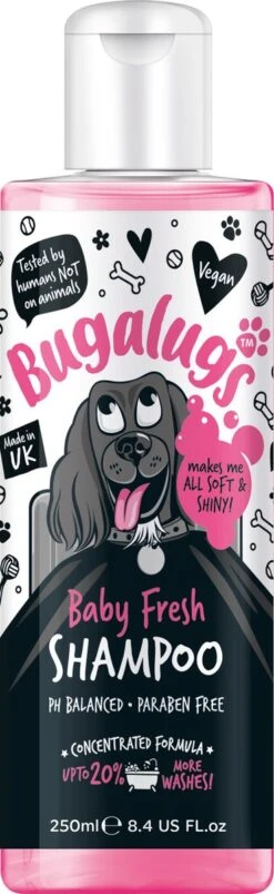 Bugalugs - Vachtverzorging Hond - Baby Fresh Gift Set - Hondenshampoo - Hondenparfum - Anti-klit Spray - 650 Ml - Kerstcadeau -Honden Huis Winkel 369x1200