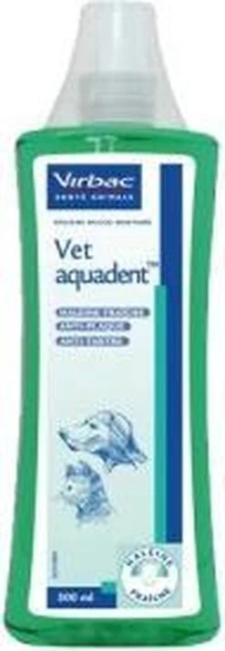 Virbac Vet Aquadent Mondwater - 500 Ml -Honden Huis Winkel 416x1200 1