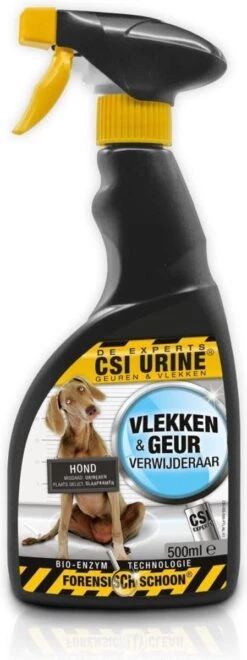 CSI Urine Vlek En Geurspray Puppy En Hond 500 Ml -Honden Huis Winkel 449x1200